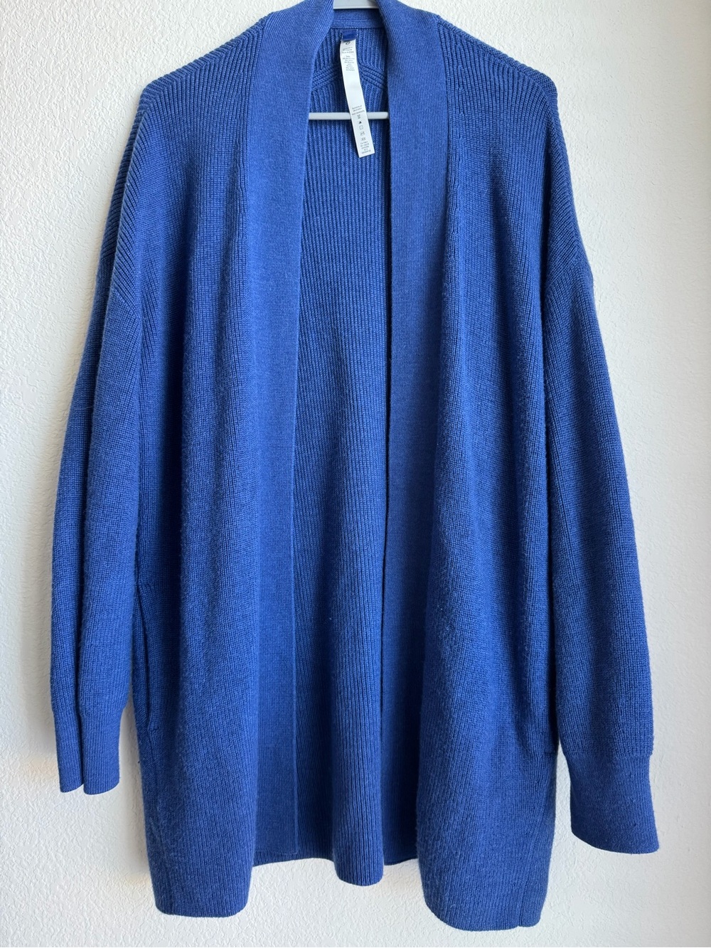 Lululemon Open-Front Blue Women’s Cardigan Sweater
